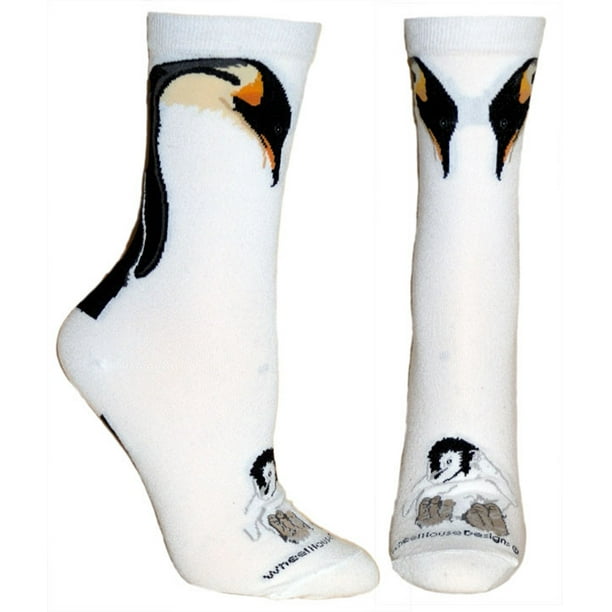 Soft Knit Cotton Blend Penguin Over the Knee Socks Soft Knit Cotton Blend Penguin Over the Knee Socks